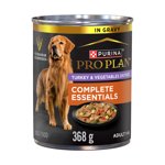 Purina Pro Plan L'essentiel complet Turquie & Légumes Entrée Slices à Gravy, Nourriture pour chiens mouillés 368 g