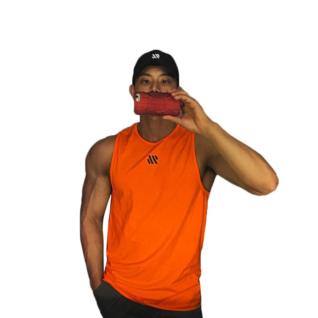 Fortune Men Quick Dry Running Vest Street Style Tank Tops Fitness Undershirt