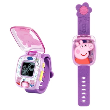 VTech® Peppa Pig Learning Watch - Jouets Peppa Pig, Montre pour enfant - Version anglaise
