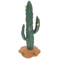 thumbnail image 1 of HINTRMENT Sand Table Decoration Cactus Shape Green Plastic For Office Decor 1 Set, 1 of 7