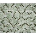 thumbnail image 4 of oneOone Polyester Lycra Pale Orange Fabric Texture & Triangle Geometric Fabric For Sewing Printed Craft Fabric By The Yard 56 Inch Wide, 4 of 4