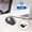 Grey, variant on Cameland Wireless Blue-Tooth Mouse Office Gaming Mouse 3 Button Usb Led Ergonomic Button 1600 Dpi For Laptop Pc