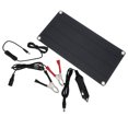 thumbnail image 3 of Solar Panel, Solar Battery Charger, 12V 10W Monocrystalline Silicon Waterproof For Outdoor Camping, 3 of 8