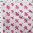 thumbnail image 2 of oneOone Polyester Lycra Fabric Floral Block Printed Craft Fabric BTY 56 Inch Wide, 2 of 4