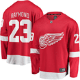 thumbnail image 1 of Lucas Raymond Detroit Red Wings NHL Fanatics Breakaway Home Jersey, Medium, 1 of 3