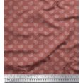 thumbnail image 1 of Soimoi Rayon Fabric Dot & Paisley Decor Fabric Printed Yard 56 Inch Wide, 1 of 1