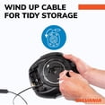 thumbnail image 2 of Sylvania Plus Portable Tire Inflator with Auto Stop, LED Digital Display & Case, 2 of 7