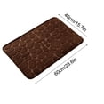 thumbnail image 2 of Harpily Memory Foam Bath Rugs Mat Massage Stone Embossed Bathroom Rugs Super Water Absorbent Machine Washable Non Slip Bath Mat Entrance Bedroom Floor Carpet Doormats Living Room, 2 of 3