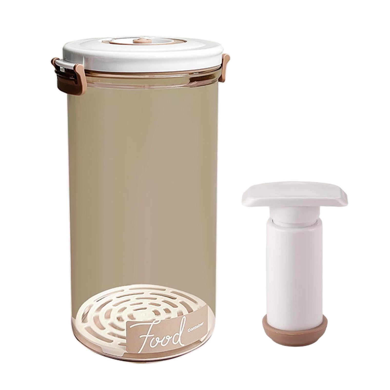 Vacuum Containers for Food Storage Airtight Canisters, Portable Vacuum Seal Food 2.3L