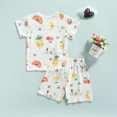 thumbnail image 3 of Kmbangi Vêtements de Loisirs pour Tout-Petits Manches Courtes Col Rond Hauts Shorts, 3 of 9