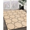 thumbnail image 3 of Ahgly Company Machine Washable Indoor Round Transitional Peru Brown Area Rugs, 6' Round, 3 of 7