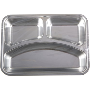 Plateau-repas en acier inoxydable Thermocafe pour enfants, petit format