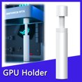 thumbnail image 2 of Support de Support en Aluminium Blanc pour GPU - Support Anti-Affaissement, Support de Carte Vidéo pour Carte Graphique, Support Anti-Affaissement Blanc-4,9 cm, 2 of 6