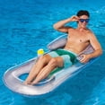 thumbnail image 1 of Bluescape Deluxe Lounge, Inflatable Pool Float, Silver, Age 14 & up, Unisex, 1 of 7