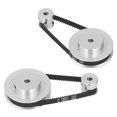 thumbnail image 3 of Synchronous Wheel Aluminum Alloy Timing Pulley With Hex Wrench With 2Pcs Length 200mm Width 6mm Belt, 3 of 8