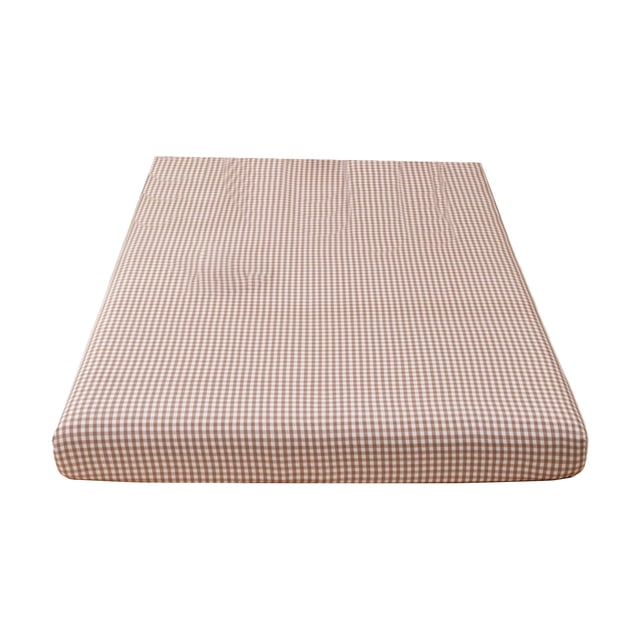 Bed Sheets Full Checker Double Bed Sheet 70.87X78.74In Anti-Skid Fixed Bedspread Full Set Mattress Protection Bedspread Is Suitable for Various Bed Typesmattress Protector Full