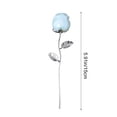 thumbnail image 3 of Danhjin Crystal Rose Natural Crystal Raws Semi Gemstones Rose Decoration Valentine's Day Wedding Gift Crystal Handicrafts Gift Table Decor, 3 of 7