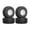 White, variant on Milaget 4 Pieces RC Tires with Wheel Rim DIY Accessories for Ara550116 Crawler Model White