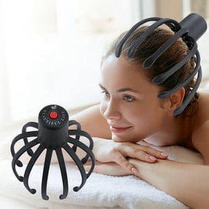 EGNMCR Outil de massage Multi-claw Électric scalp house USB Charger Kneading Vibration masseur tête masseur