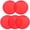 Red, variant on Miangastore 5Pcs Air Hockey Pucks Table Hockey Pucks Plastic Hockey Piece Air Hockey Table Accessories