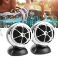 thumbnail image 4 of Dome Loudspeaker, 12V 1200W Light Weight High Sensitivity Mini Tweeter Long Durability  For Car Audio System Silver,Black, 4 of 8
