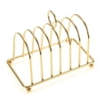 thumbnail image 3 of simhoa Bread Loaf Stand Bookshelf Durable Storage Rack Bread Stand Toast Rack Holder Gold, 3 of 8