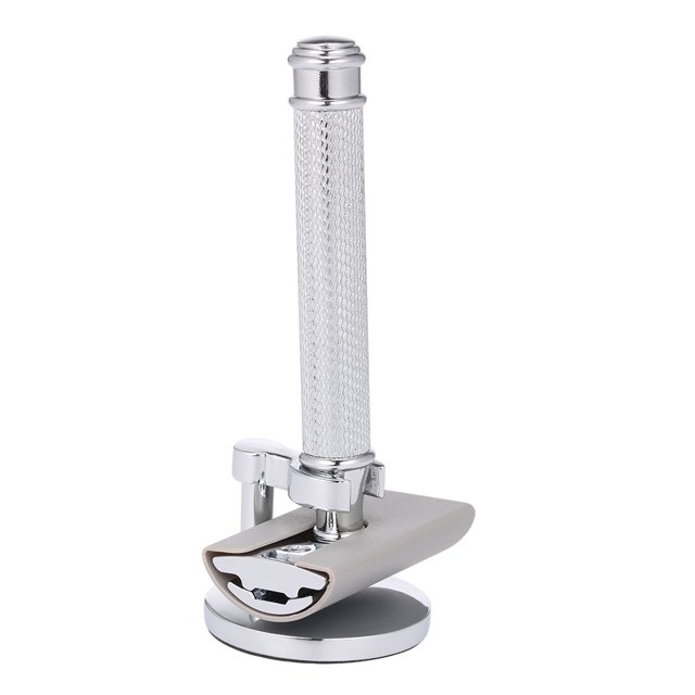 Double-edged Shaving Razor Set Safety Beard Razor with Shaving Razor Base Protective Cover Mustache Removal Shaving Tool Fashionable Sustainable and Durable