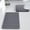 Dark Gray#4, variant on mtvxesu 2-Piece Foam Bath Mat Set with Non-Slip Backing, Soft Absorbent Bathroom Rug & Toilet Mat, Machine Washable