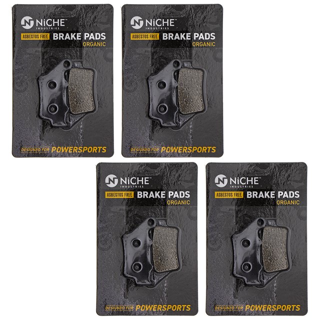Niche Rear Brake Pad Set for KTM 1125 Organic Motorcycle 4 Pack 519-KPA2557D