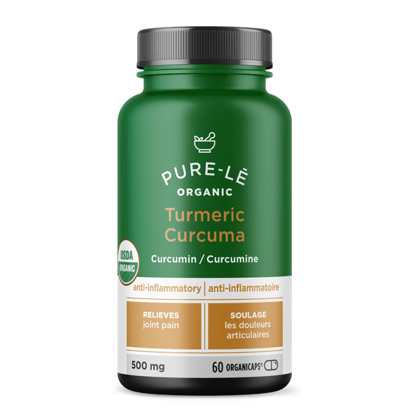 USDA Organic Turmeric (Curcumin) Organicaps – Anti-inflammatory & Joint Health - Better than tablets, Liquids or Teas - Plant Extract - Ultra Premium - Nothing Artificial - For Men and Women