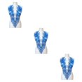 thumbnail image 1 of maskred Sturdy And Durable Lace Applique With 3D Beads And Rhinestones With Materials Are Sturdy And Durable Multiple Colors blue A 3Set, 1 of 6