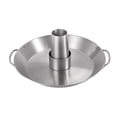 thumbnail image 1 of Stainless Steel Chicken Roaster with Removable Rack, Even Heating Grill Pan for Turkey and BBQ, Portable Outdoor Picnic Cooking Tool, Durable and Easy to Clean, 1 of 9