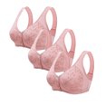 thumbnail image 1 of Bras for Women, 3PC Womans Plus Size Printing Comfortable Bra Underwear, 1 of 4