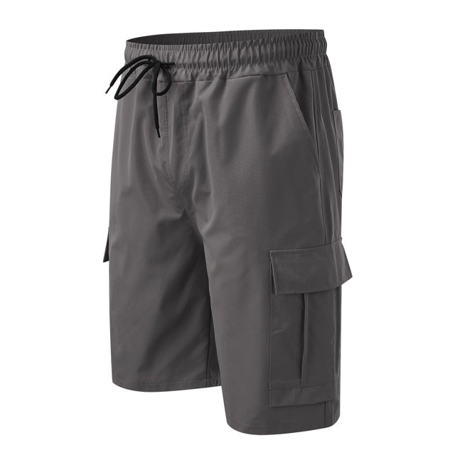 Diufon Shorts Cargo de Randonnée pour Hommes Imprimés Décontractés Printemps Été avec Poches