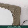 thumbnail image 4 of CHUN YI 1 Piece Cushion Cover Spandex Stretch Textured Grid Box Cushion Seat Slipcover, 4 of 6