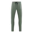 thumbnail image 4 of WRKEKC Casual Pants for Men Casual Trendy Solid Color Multiple Pockets Drawstring Elastic Waist Relaxed Fit Versatile Stylish Comfortable Long Pants Men's Daily and Weekend Leisure, 4 of 9