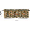 thumbnail image 3 of 1 Piece Chicken Kitchen Curtains and Valances Set for Windows Rooster Kitchen Window Curtains Over Sink Decor 18x54 in, 3 of 3