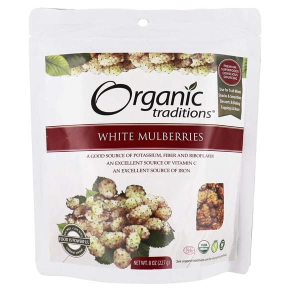 Organic Traditions - Mûres Blanches - 8 oz