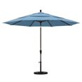 thumbnail image 2 of California Umbrella Parasol de Patio 11 Pieds Bleu Air, 2 of 2