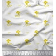 thumbnail image 1 of Soimoi Rayon Fabric Leaves & Floral Artistic Print Fabric by the Yard 42 Inch Wide, 1 of 5