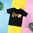 thumbnail image 3 of WEAIXIMIUNG T-Shirts Garçons 6 Ans Paix Baseball T-Shirt pour Enfants Col Rond T-Shirt à Manches Courtes 3 à 14 Ans Enfants, 3 of 3