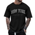 thumbnail image 1 of BOBOGOJP T-Shirts en Coton Surdimensionnés pour Hommes à Manches Courtes, Col Ras du Cou (Noir,m), 1 of 4