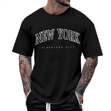 BOBOGOJP T-Shirts Graphiques pour Hommes Coupe Régulière T-Shirt à Manches Courtes (Noir,3TG)