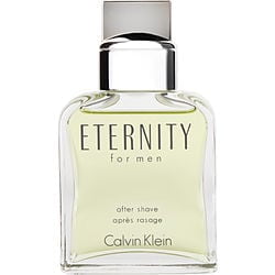 Calvin Klein Eternity Eternity 105580 pour Hommes 3,4 oz. après-Rasage dans une Bouteille en Verre Rectangulaire Transparente avec un Bouchon Argenté. l'Étiquette Présente « Eternity For Men » et « après-Rasage » Texte. Cet après-Rasage, Lancé en 1988, Combine des notes de Mandarine, Lavande, Jasmin, Basilic, Bois de Santal et Vétiver pour un Parfum Masculin Rafraîchissant. Convient à une Peau Normale.