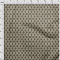 thumbnail image 4 of oneOone Polyester Spandex Beige Fabric Asian Ikat Sewing Craft Projects Fabric Prints By Yard 56 Inch Wide, 4 of 4