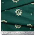 thumbnail image 2 of Soimoi polyester Crepe Fabric Artistic Floral Printed Fabric 1 Yard 52 Inch Wide, 2 of 3