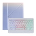 thumbnail image 5 of Étui Clavier pour iPad 5e/iPad 6e Génération avec Clavier, Clavier Sans Fil Rétroéclairé Détachable, Couverture Folio Intelligente, 5 of 5