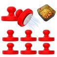 thumbnail image 1 of Air Fryer Magnets for Parchment Paper, 8PCS Strong Magnetic Silicone Clips to Secure Liners & Prevent Burning, 100 Food-Safe BPA Free, Waterproof & Heat-Resistant (0.86 inch, Black), 1 of 8
