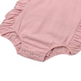 thumbnail image 5 of Combinaison une-Pièce à Volants Unie pour Bébé Fille, Tenue de Soleil, 5 of 5
