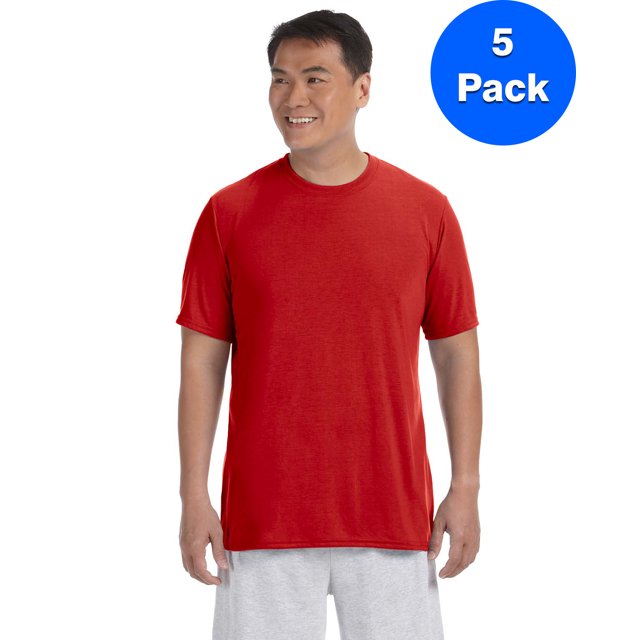 Gildan T-Shirt Performance pour Hommes - G420 (Lot de 5)